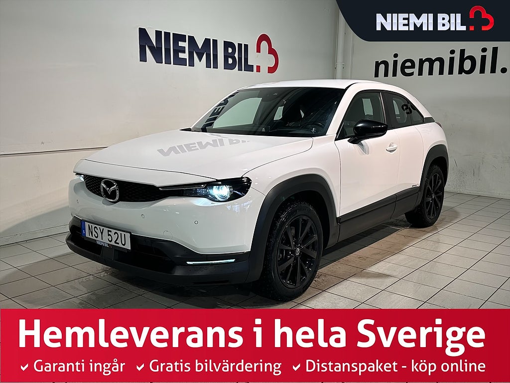 Mazda MX-30 e-Skyactiv EV Kamera Rattvärme GPS PDC S/V-hjul