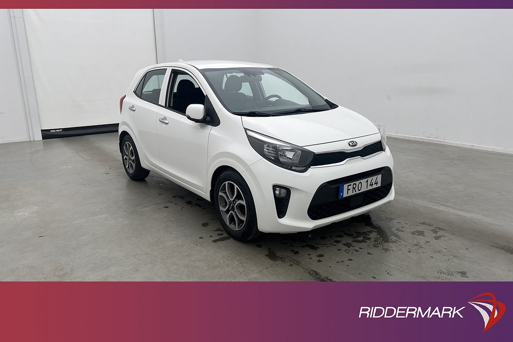 Kia Picanto 1.0 MPI 67hk Advance Kamera Rattvärme CarPlay