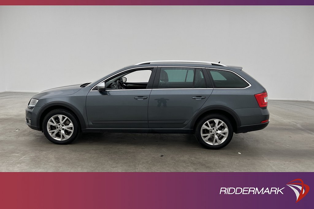 Skoda Octavia Scout 2.0 TDI 184hk 4x4 D-Värmare B-Kamera GPS