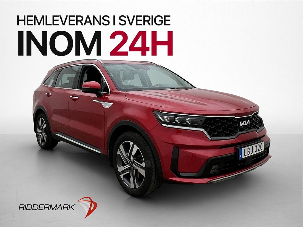 Kia Sorento PHEV AWD 265hk Action 7-Sits Kamera Navi Drag