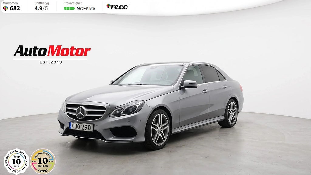 Mercedes-Benz E220 d AMG 9G 170hk Drag