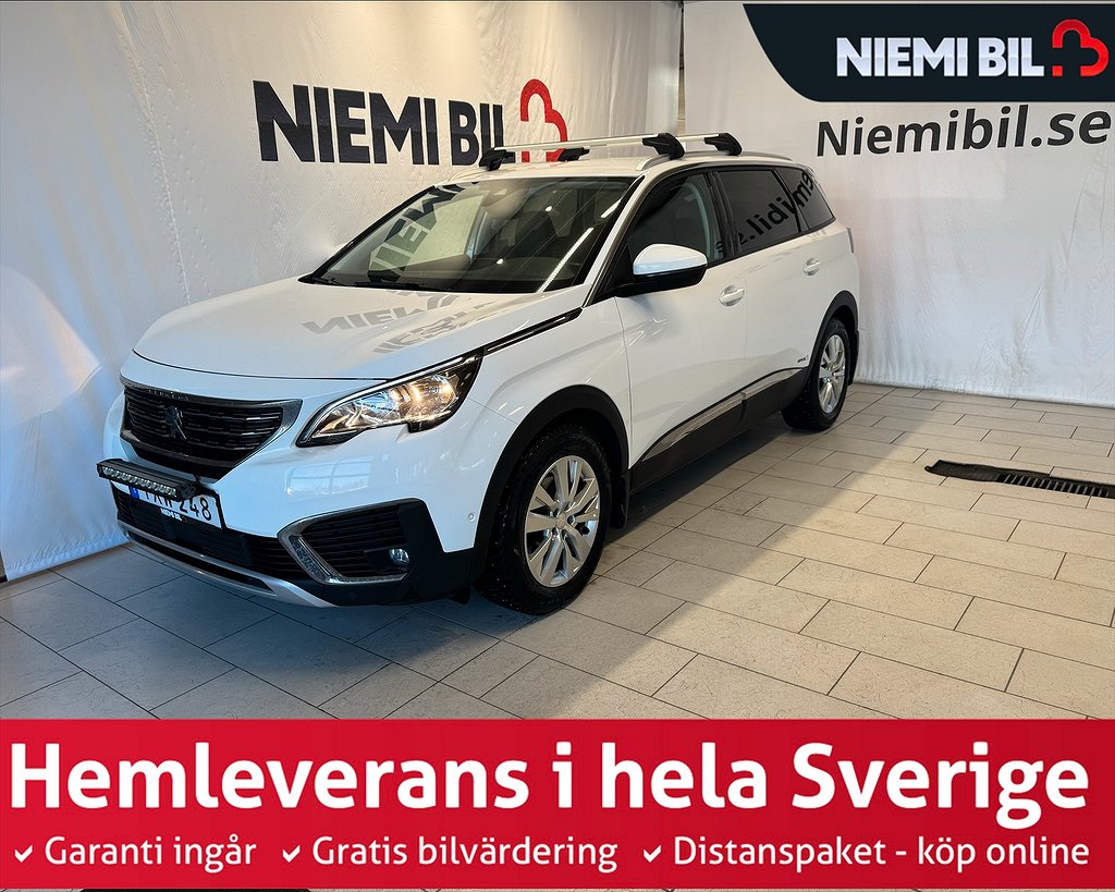 Peugeot 5008 1.2 130hk 7-sits Drag Mvärmare 360° Kamera S&V