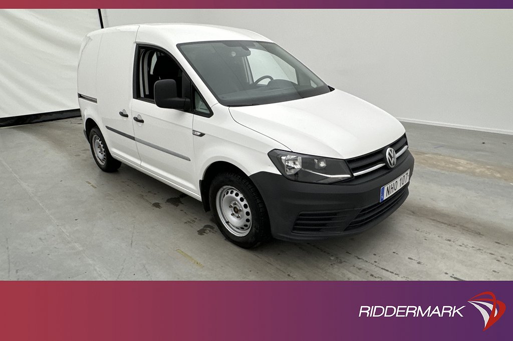 Volkswagen Caddy 2.0TDI Värmare Dragkrok Farthållare Moms