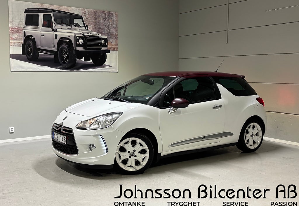 Citroen DS3 1.6 e-HDi Airdream 1 ägare HiFi Högtalare Kamrem bytt 