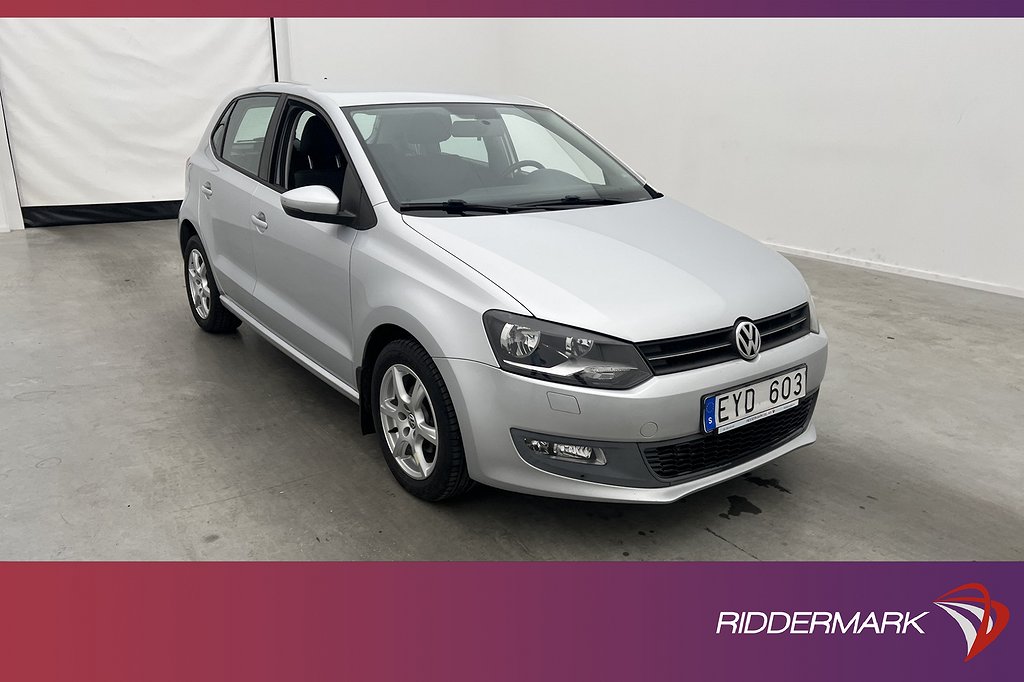 Volkswagen Polo 1.4 86hk Comfortline Sensorer Farthållare