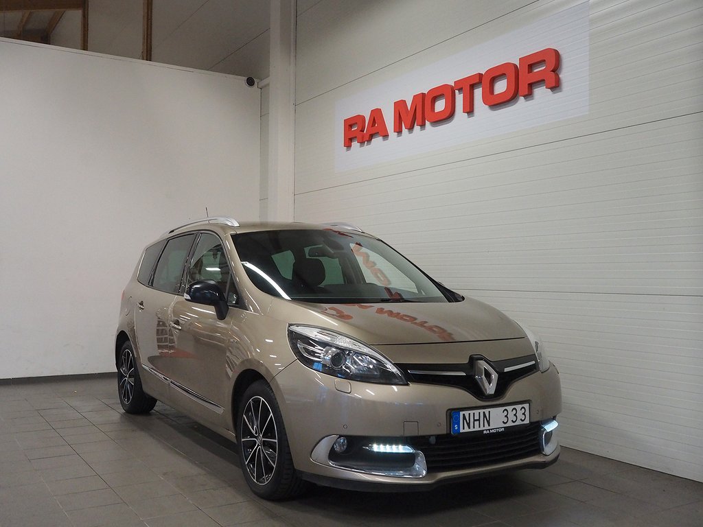 Renault Grand Scénic 1.6 dCi 7-sits| Bose Edt | M-Värm | GPS