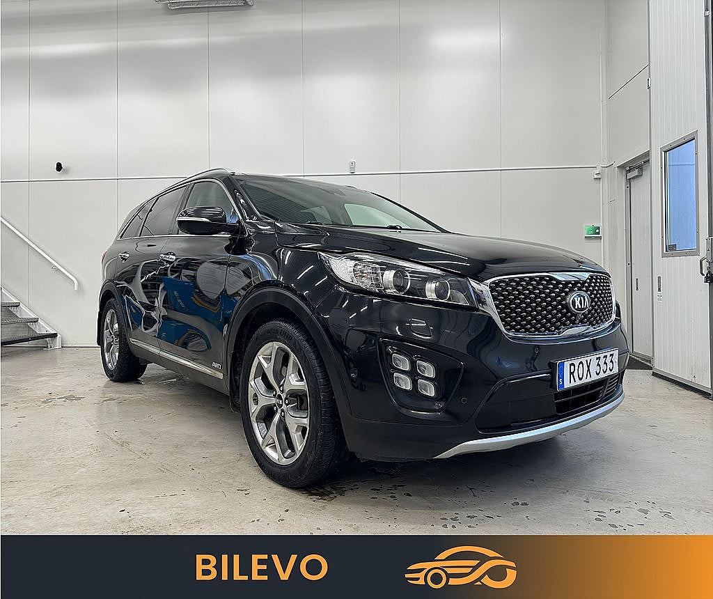 Kia Sorento 2.2 CRDi AWD 7-sits Skinn Panorama 360° Kamera