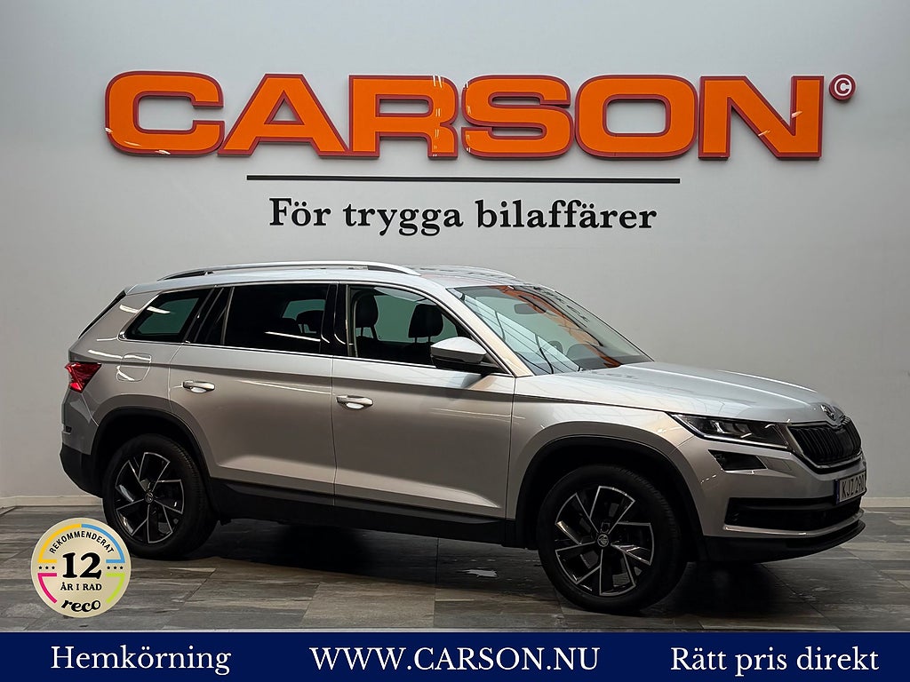 Skoda Kodiaq 7-Sits 2.0 TDI 4x4 Businessline Canton Kamera Värmare