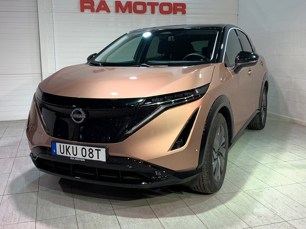 Nissan Ariya 87kwh EVOLVE | MOMS | BOSE | 1 ägare 2023