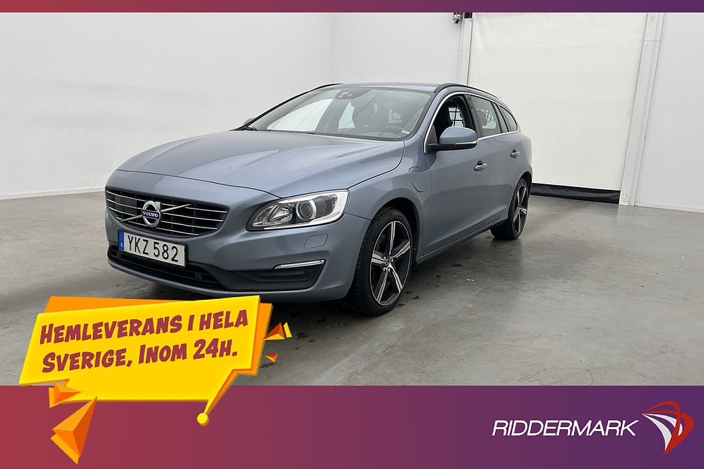 Volvo V60 D5 Plug-in Hybrid AWD Momentum Värm Drag Kamera