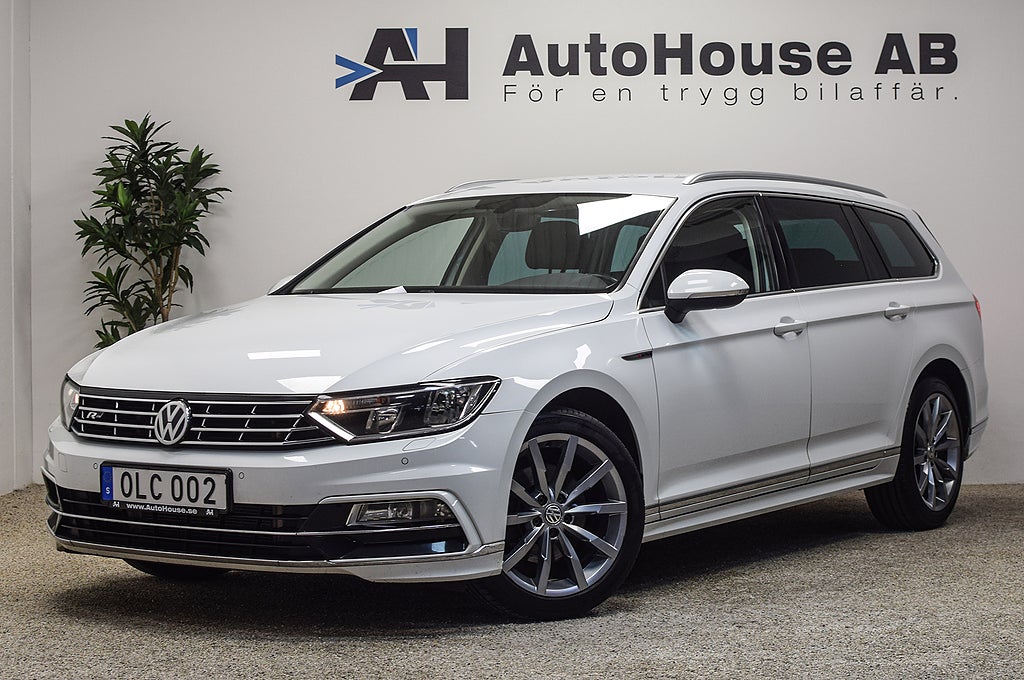 Volkswagen Passat Sportscombi 2.0 TDI 4M R Line Värmare Drag