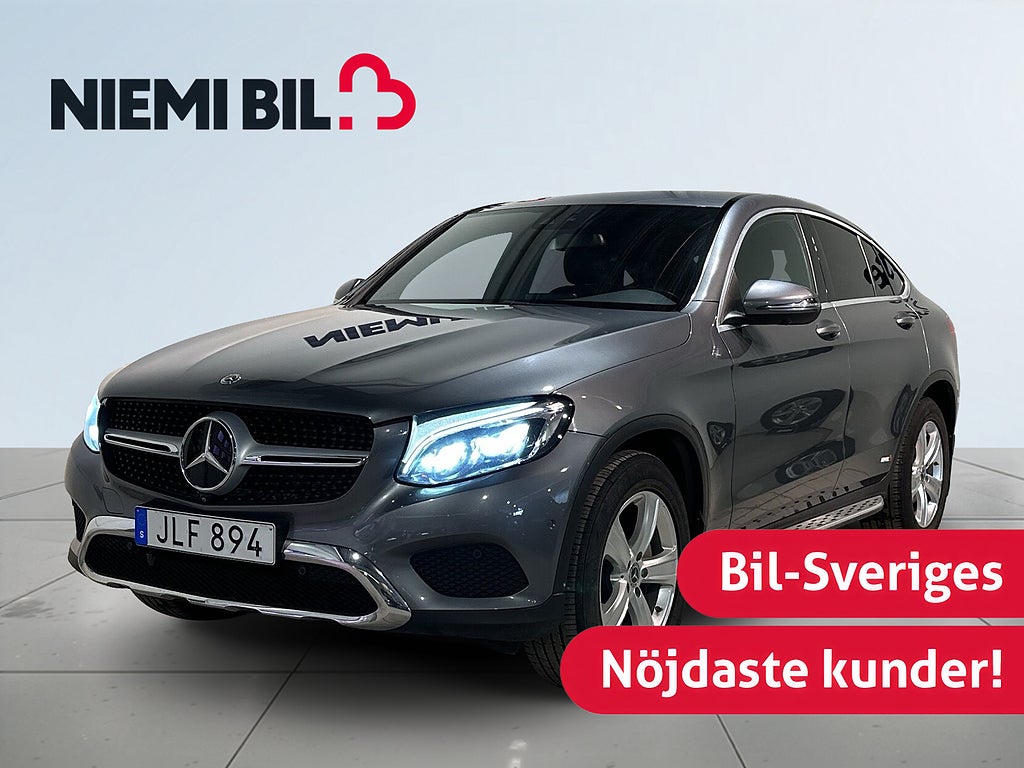 Mercedes-Benz GLC 220 d Coupé 4MATIC 9G Burmester 360° Pvärm Skinn SoV