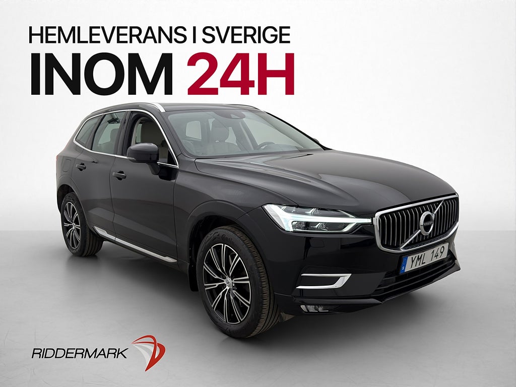 Volvo XC60 T5 250hk Inscription Kamera Navi Skinn CarPlay