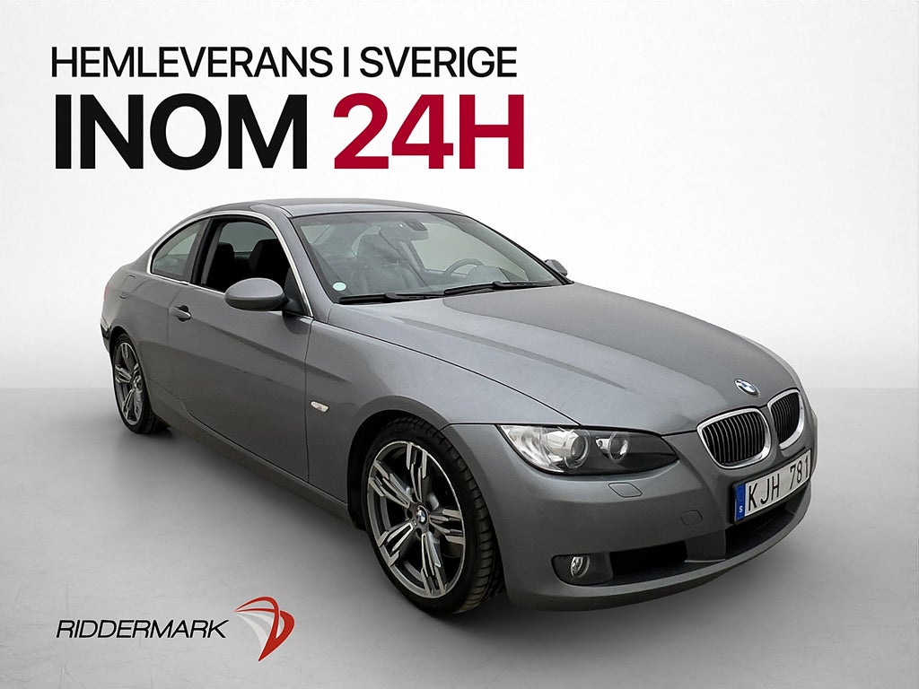 BMW 325 i 218hk Coupé Comfort Elstolar Skinn Farthållare