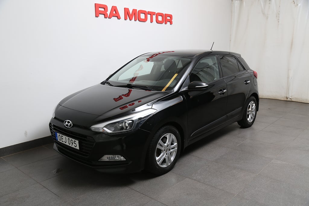Hyundai i20 1,0 T-GDI blue 120hk Premium Plus Kamera P-sensor 2017