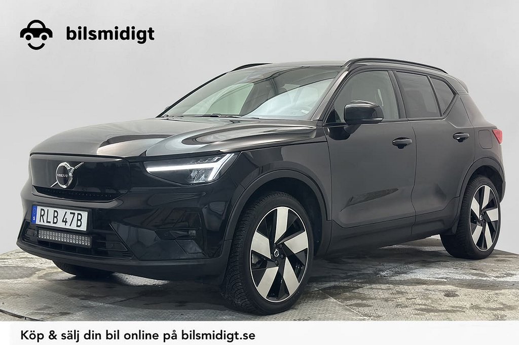 Volvo XC40 Recharge Twin Motor AWD Plus Drag Navi Moms 408hk