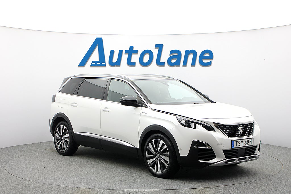 Peugeot 5008 2.0 BlueHDi 7-sits, Dragkrok, Focal, Massage 177hk