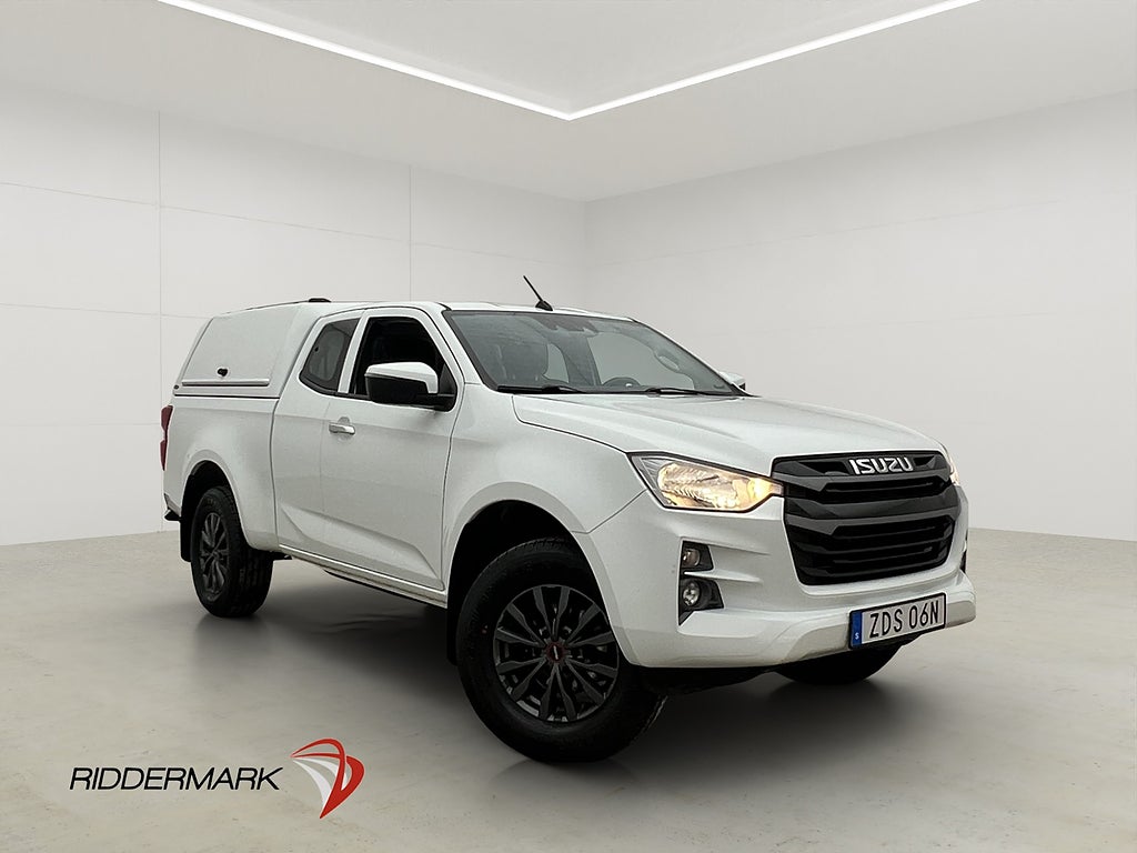 Isuzu D-Max SpaceCab 1.9 CNG 4WD 163hk Värm Drag Släde Moms