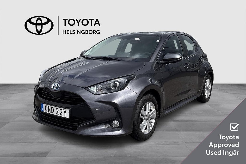 Toyota Yaris Hybrid 1,5 5d Active med Komfortpaket