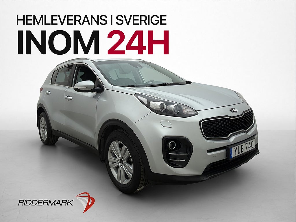 Kia Sportage 141hk Advance Kamera CarPlay Rattvärme Navi