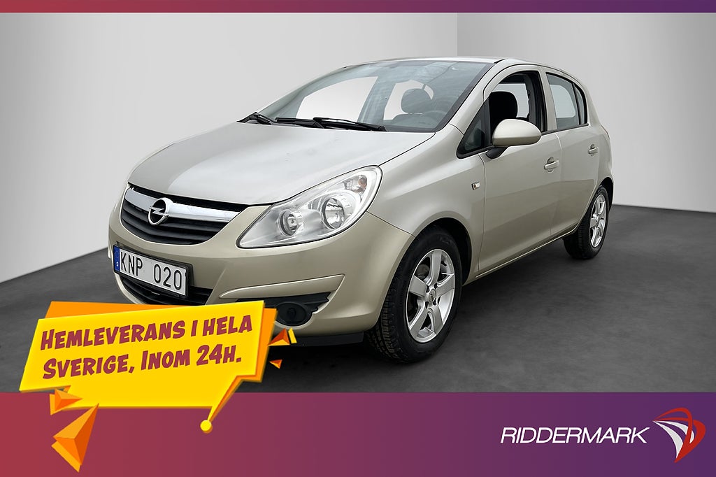 Opel Corsa 1.2 Twinport 80hk Rattvärme Kamrem bytt 1-brukare