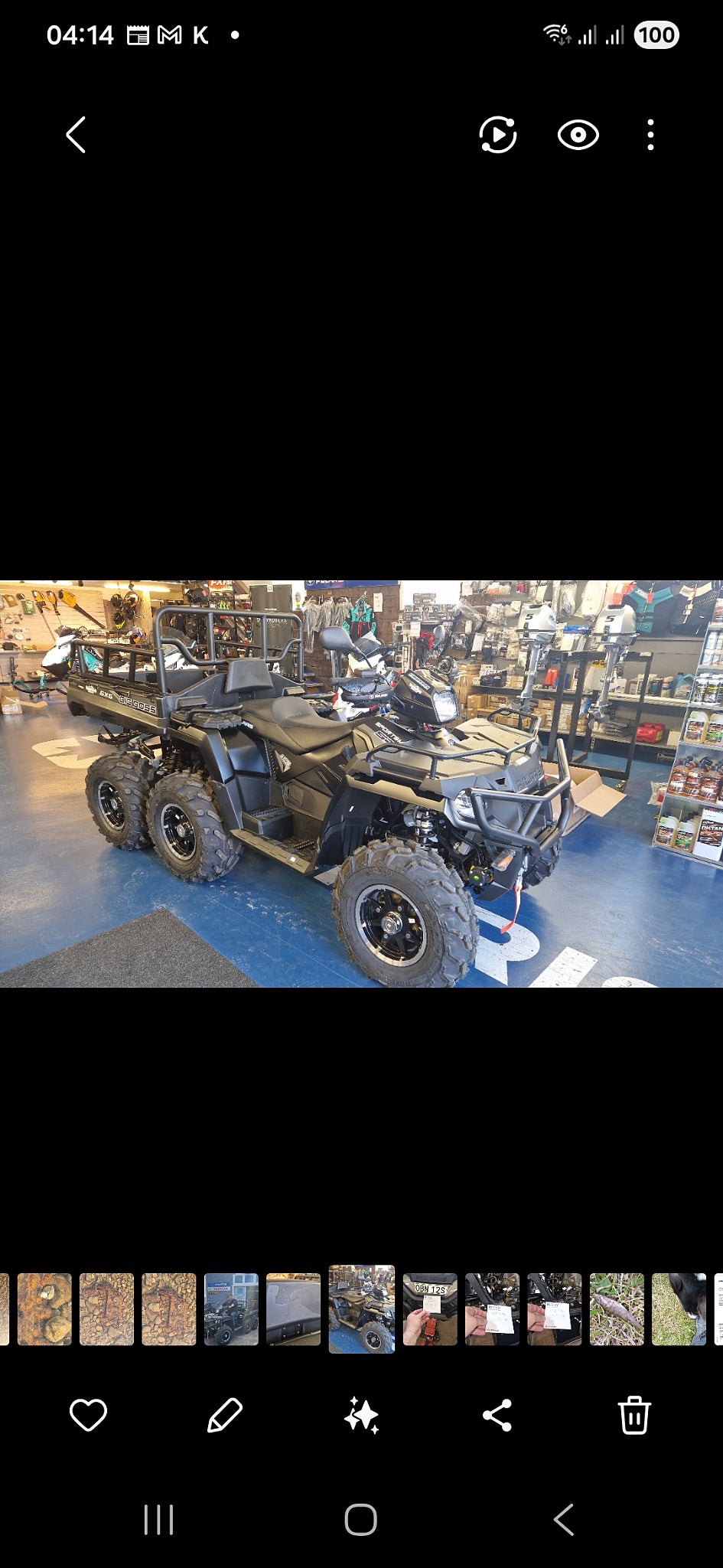 Polaris 570 6x6 Big boss LE 