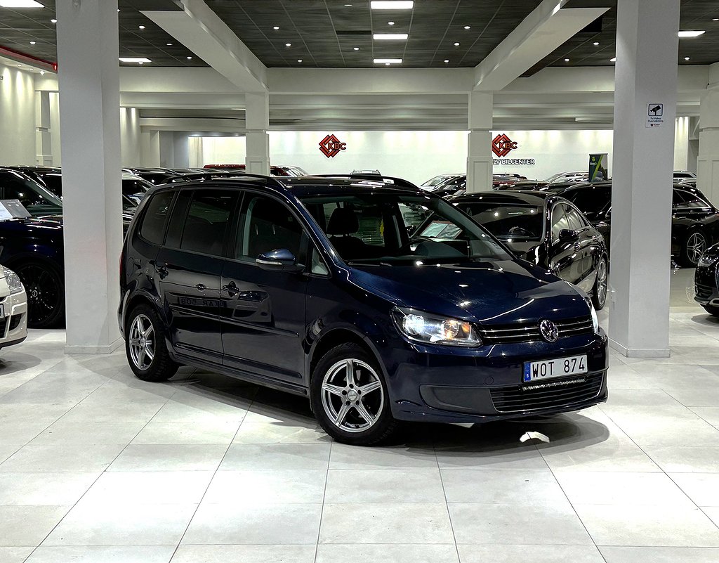 Volkswagen Touran 1.6 TDI Masters 7-Sits/NyServ/B-Kam/Drag/