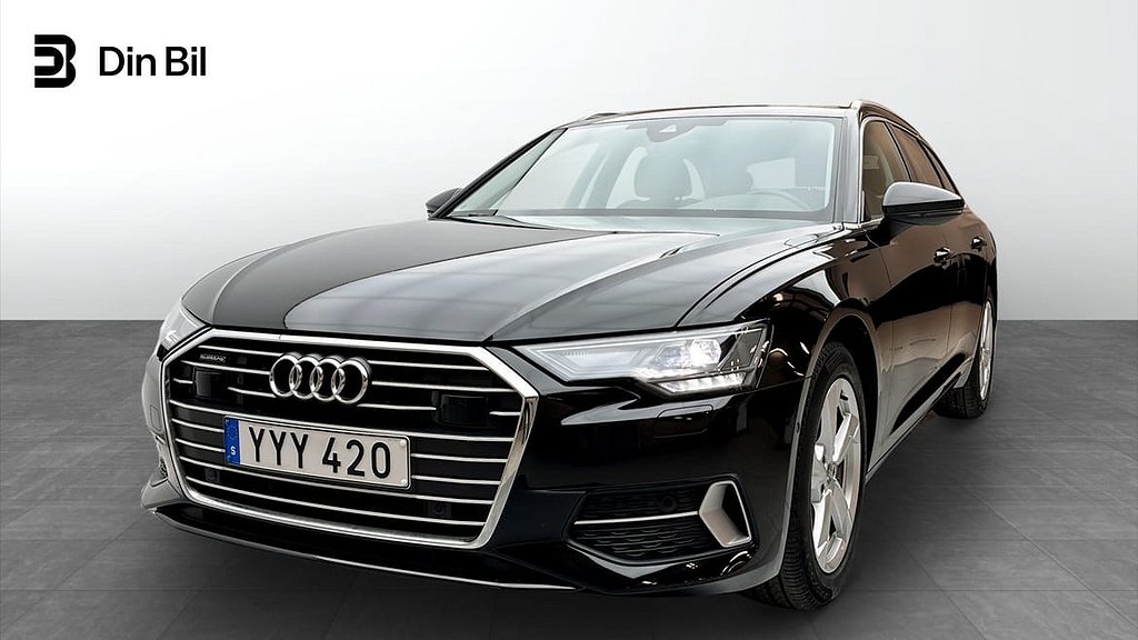 Audi A6 Avant 40 TDI quattro 204HK Nav P-Värmare Drag