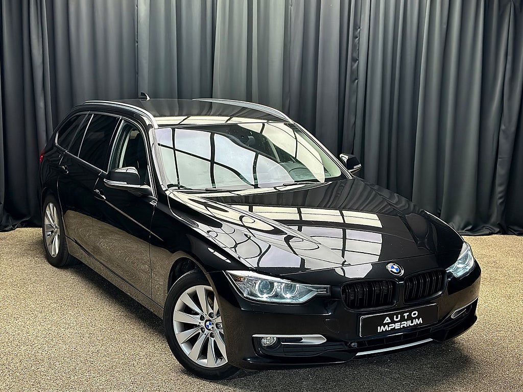 BMW 320D xDrive Touring Steptronic Skinn Värmare Kamera Drag
