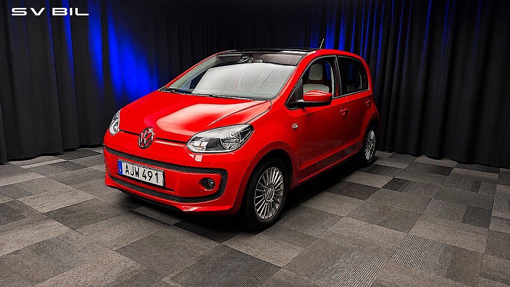 Volkswagen UP! 5-dörrar 1.0 MPI high up! panorama, värmare