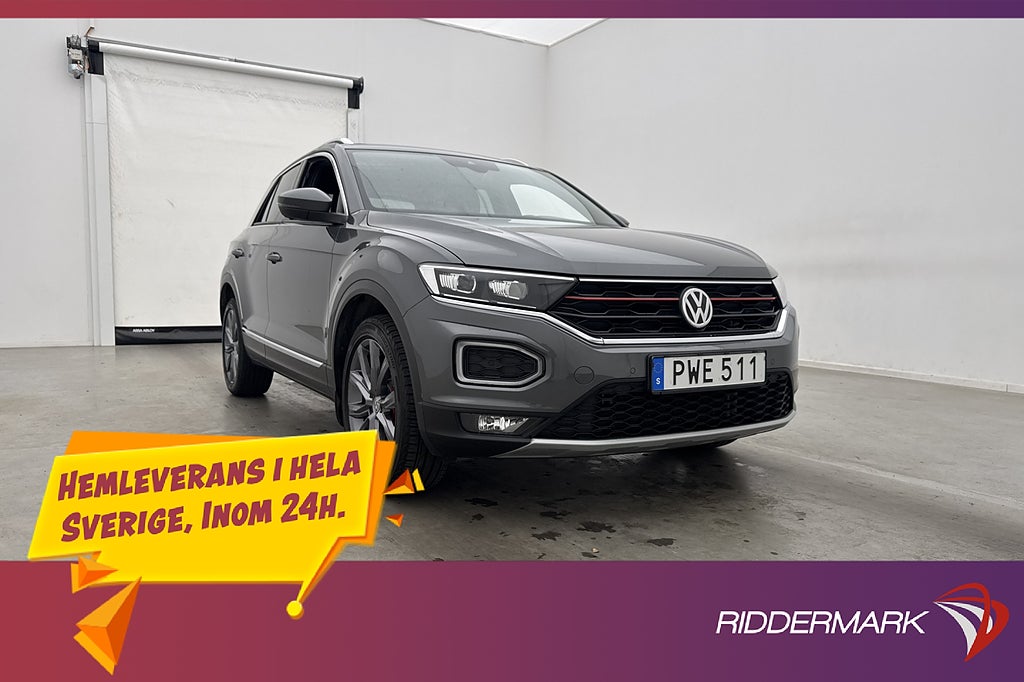 Volkswagen T-Roc 2.0 TSI 4M 190hk GT Cockpit Navi Rattvärme