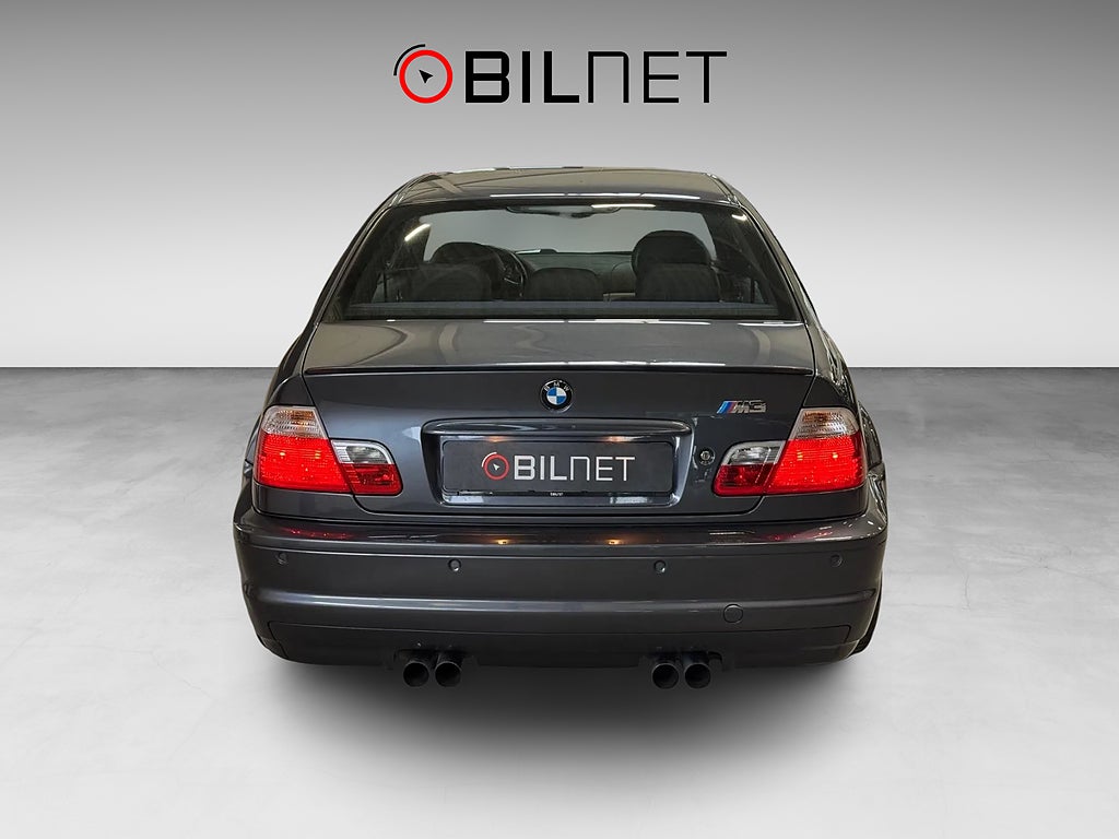 BMW M3 Coupé E46 SMG Sv-Såld H/K PDC / Orginalskick