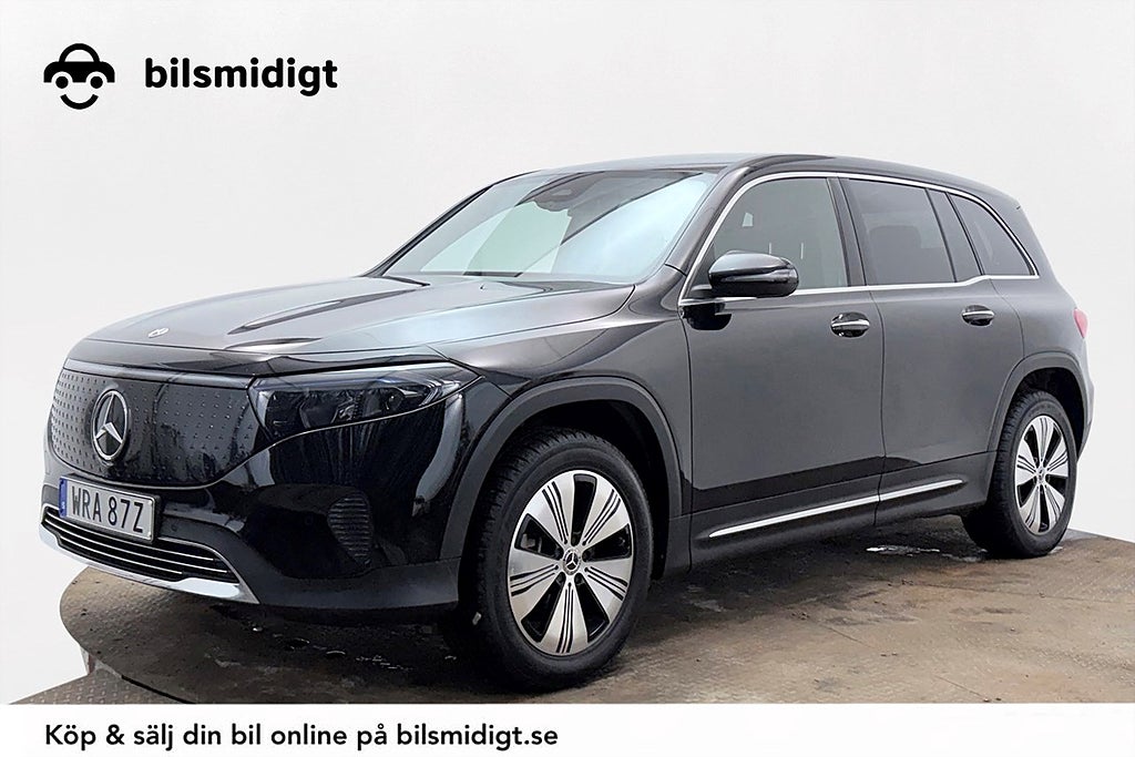 Mercedes-Benz EQB 250+ Progressive Line Adv+ 7-sits Läder Navi Kamera Burmester