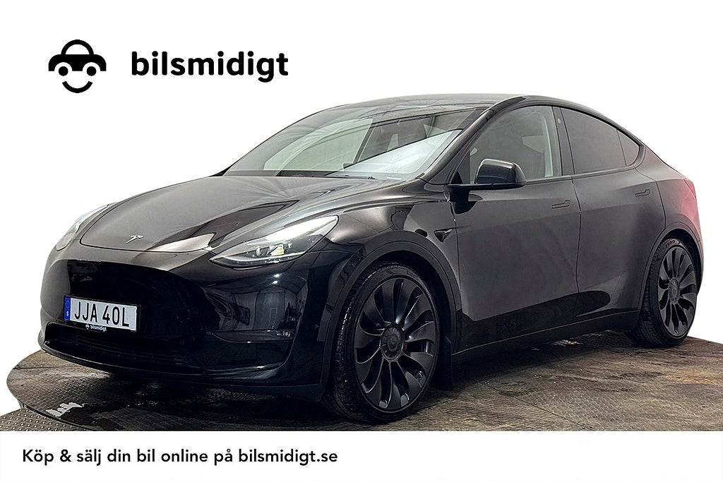 Tesla Model Y Performance Drag V-Pump AI-Dator Premiumljud MOMS 534hk