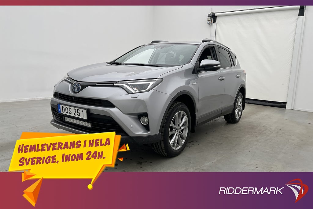 Toyota RAV4 Hybrid AWD Executive M&K-Värm Drag Skinn 360°