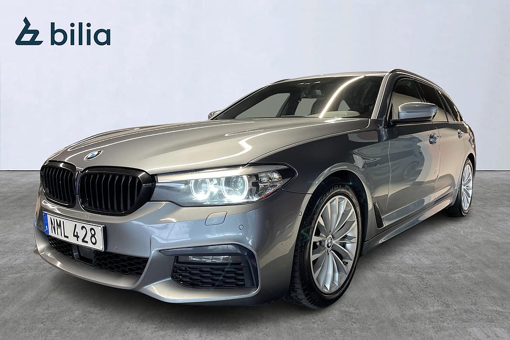 BMW 530i xDrive M-Sport Shadow Line Drag Värmare H&K V-Hjul
