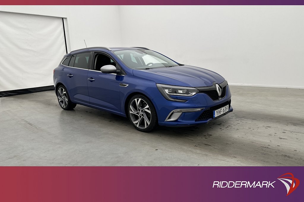 Renault Mégane GT Grandtour 1.6 205hk Bose Kamera Ambient