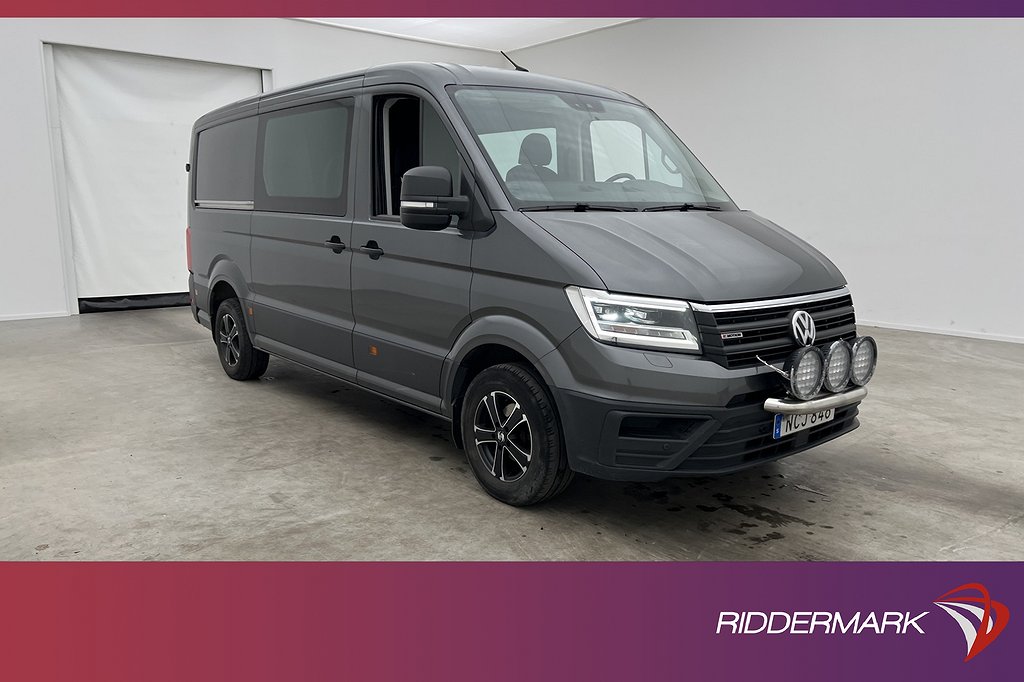 Volkswagen Crafter Kombi L2 4M Värmare Drag PDC 5-Sits Moms