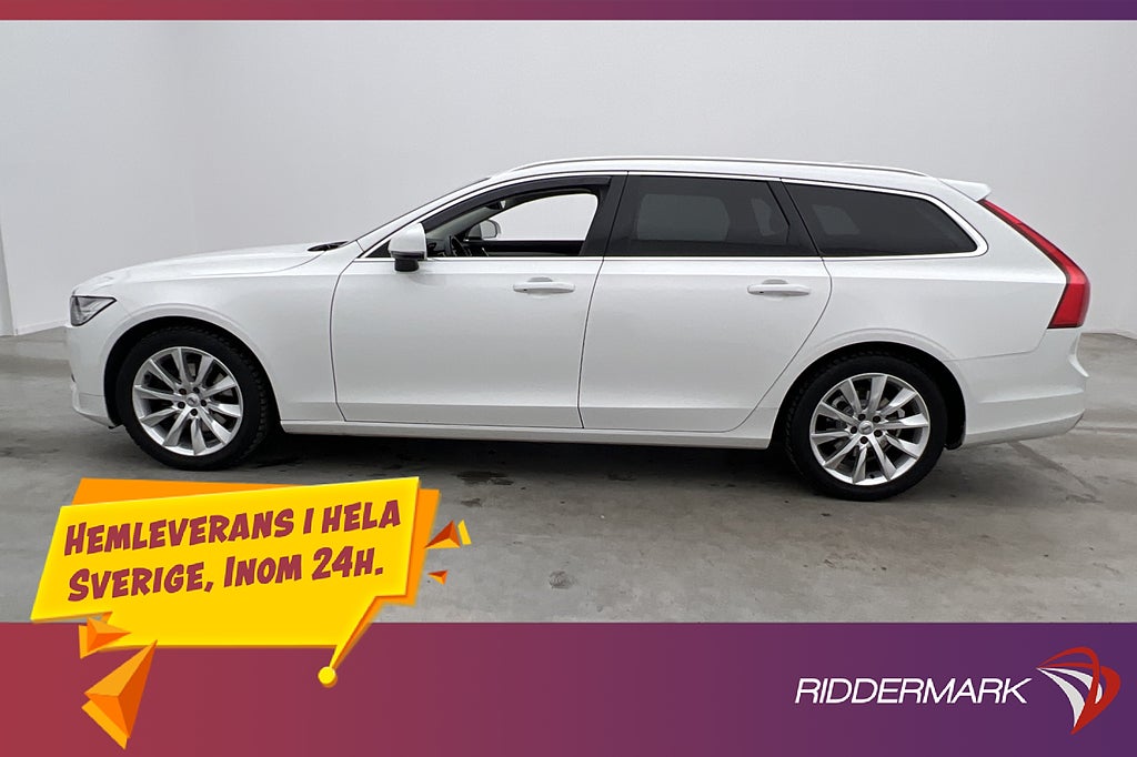 Volvo V90 D3 150hk Momentum VOC Värmare Dragkrok Navi