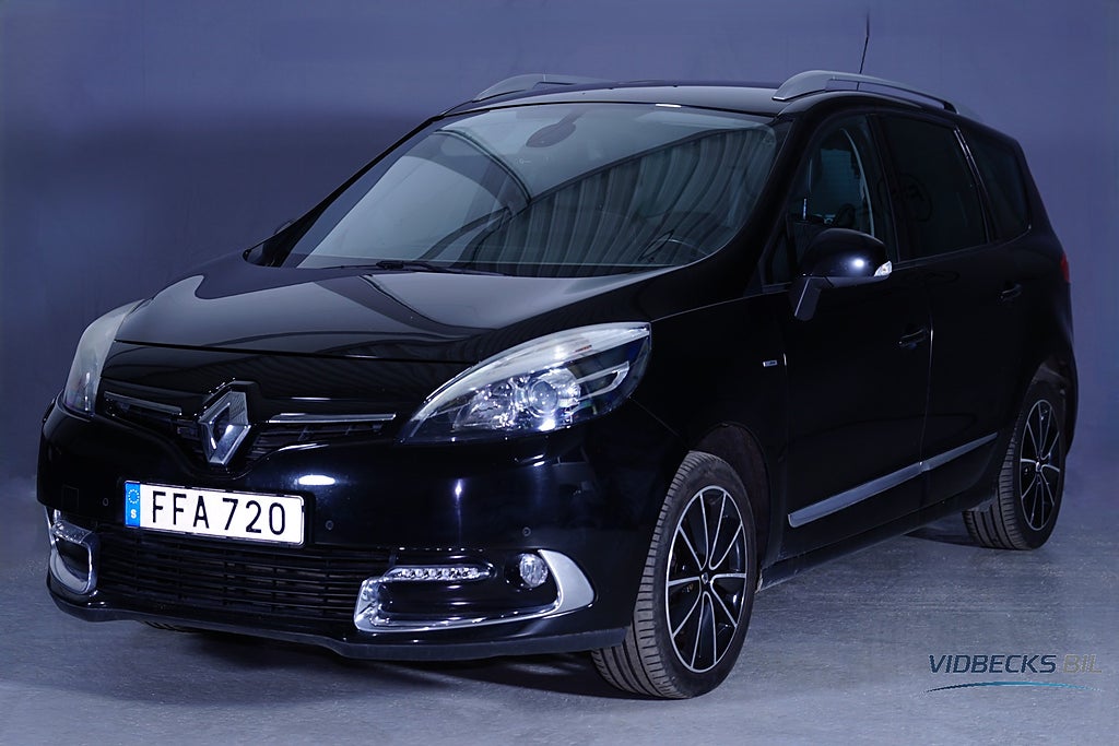 Renault Grand Scénic 1.6 dCi BOSE EDITION KAMERA DRAG 7 SITS NAVI WEBASTO