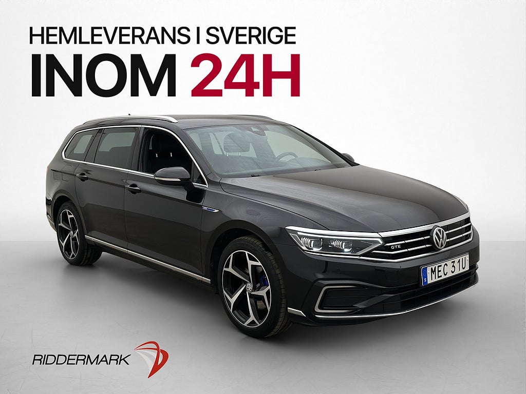 Volkswagen Passat 1.4 TSI 218hk GTE Värmare Drag Cockpit