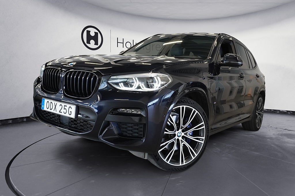 BMW X3 xDrive30e M-Sport Pano H K 360 21 SE Spec | Ränta 3,99%
