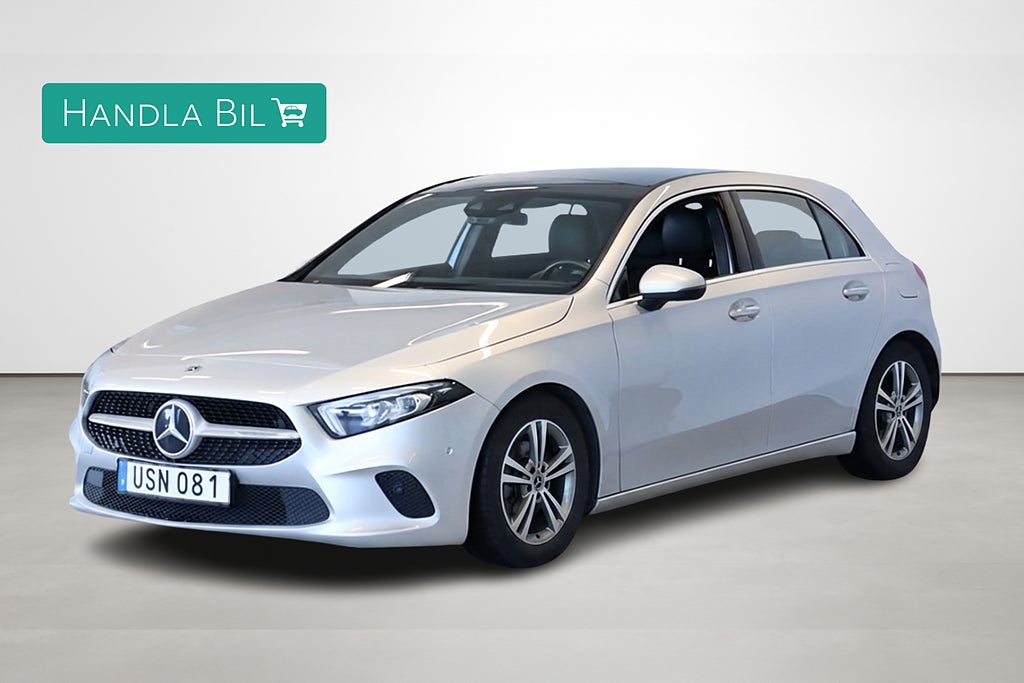 Mercedes-Benz A180 d Widescreen Pano Skinn Backkamera Navi SoV-hjul