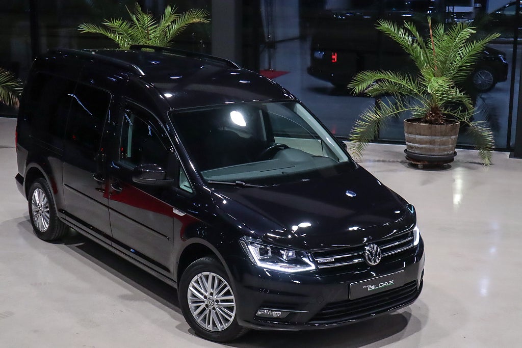 Volkswagen Caddy MAXI LIFE 1.4 TGI SKINNKLÄDSEL LED KAMERA NAVI 1800MIL