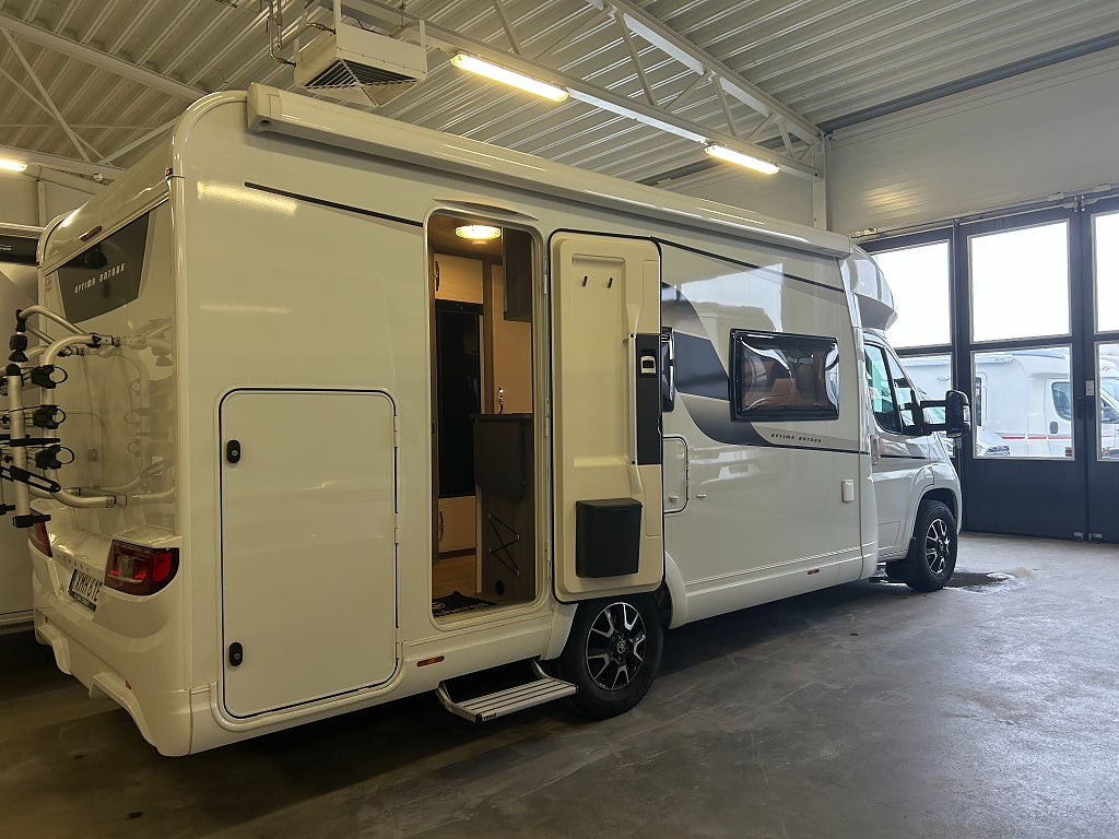 Hobby Optima on tour T65 / Taksäng / Våningssäng / 6bältad / - Hobby