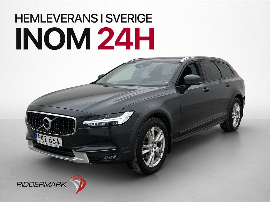 Volvo V90 Cross Country D5 AWD 235hk Plus Läder Värm VoC 1Äg