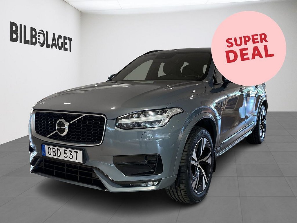 Volvo XC90 B5 AWD Diesel R-Design 7-säten (DRAG/NAV/BLIS) * SUPERDEAL *