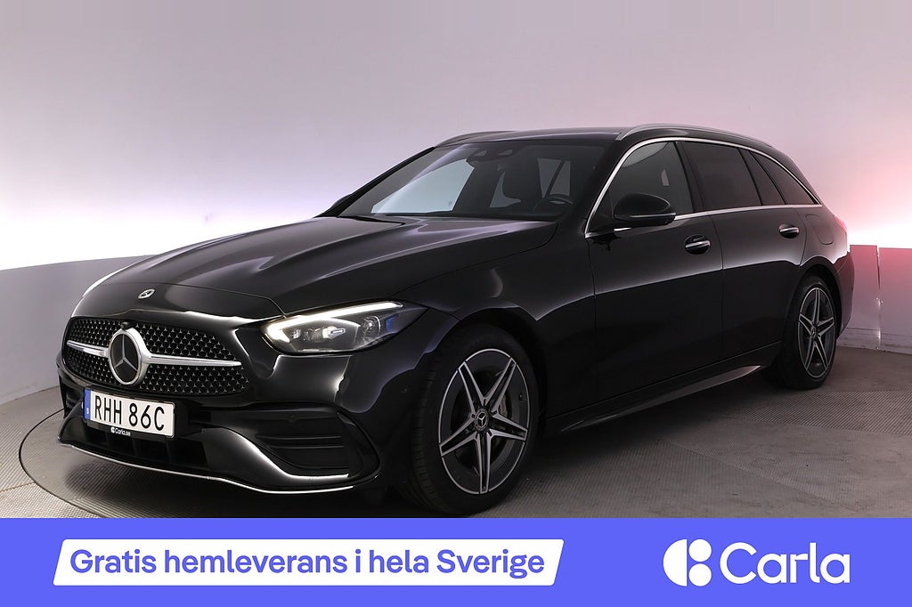 Mercedes-Benz C 300 T e AMG Pano Burmester Drag HUD 360