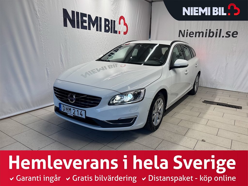 Volvo V60 D3 150hk Momentum Drag Värmare Rattvärme Navi S&V