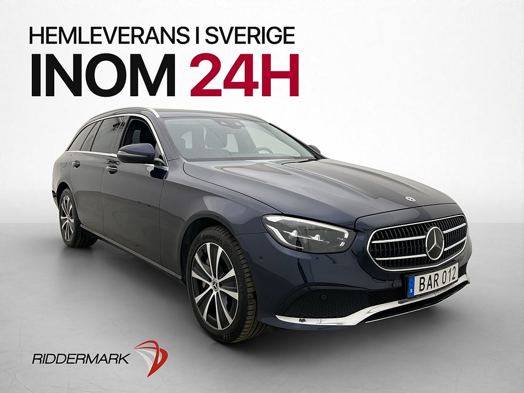 Mercedes-Benz E 300 T de 4M Wide D-Värm Kamera Drag Moms